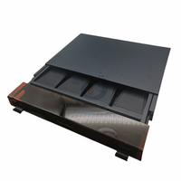 Panel de conexión de distribución de fibra de montaje en rack, carcasa deslizante FDU 1U, 4 ranuras, bandeja de fibra de casete LGX ODF Modular descargada