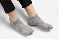 Vente en gros de soccer logo Grip Chaussettes Broderie Fabricant personnalisé Hommes Chaussette courte Meias Chaussette Calcetines Soccer