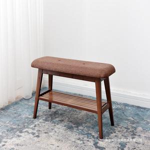 Modern <b>Shoe</b> <b>Rack</b> With <b>Storage</b> Bench Solid Wood Doorway <b>Shoe</b> Cabinet For Entryway <b>Storage</b> Stool - Product Image 2