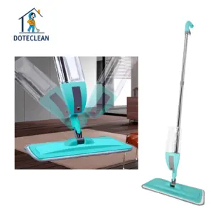 2023 cheapest hands free magic microfiber flat healthy water spray mop for Floor Window house cleaning with 360 rotary head