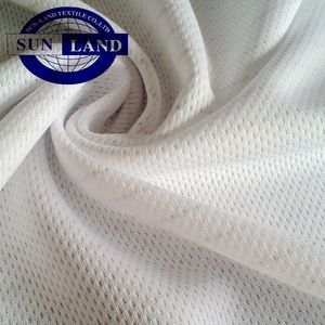 Wicking <strong>100</strong>% <strong>Polyester</strong> Birdeye Mesh Knit <strong>Fabric</strong> for Basketball Teamwear Sportswear Football Soccer Uniform Tops Vest - Product Image 6