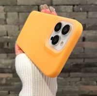 Coque de téléphone en silicone Ice Jelly pour iPhone 16 Pro Max 2-en-1, couleur unie, coque de téléphone Candy pour iPhone 15 Pro Max, coque de téléphone robuste
