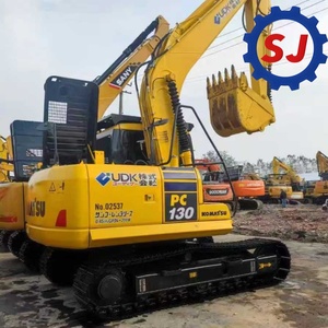 รถขุดไฮดรอลิกมือสองคุณภาพสูงขนาดกลาง โคมัตสึ PC130 มีจำหน่ายในราคาถูกพร้อมส่ง - Product Image 5