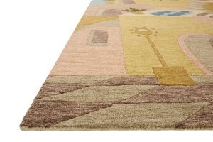 Tapis en laine moderne fait main de luxe, sur mesure, à poils longs, antidérapant, adapté aux animaux domestiques, lavable, pour salon, hôtel, extérieur - Product Image 4