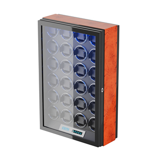 <span class=keywords><strong>Remontoir</strong></span> de montre automatique à écran tactile de haute qualité avec lumière LED 24 emplacements Boîte d'affichage de montre - Product Image 2