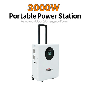 Station d'alimentation portable personnalisable 2000W 3120Wh, générateur solaire tout-en-un, batterie lithium 3kW 4kWh, système de stockage domestique - Product Image 1