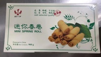 Qualité supérieure Mini Frozen Spring Roll Fresh Chinese Food Dessert Box Packaging Made in China
