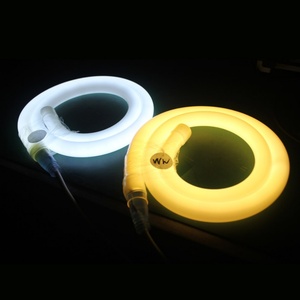 Luz de Neón LED de 360 Grados, Cuerda de Luz Flexible de PVC de 18 mm de Diámetro para Carreteras, Túneles y Edificios - Product Image 6