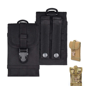 Sac utilitaire tactique Molle, pochette de ceinture durable pour téléphone, camouflage de chasse, petit sac banane de sport extérieur avec fermeture à bouton - Product Image 1