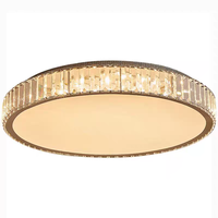 Plafonnier LED en cristal simple et moderne avancé Éclairage intérieur de luxe pour meubles de salon et de chambre à coucher