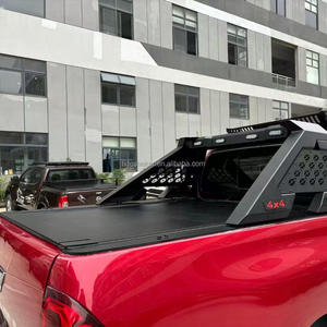 Cubierta de Caja de Camioneta Retráctil Rígida con Cierre de Aleación de Aluminio Personalizada, Cubierta Enrollable para <span class=keywords><strong>Toyota</strong></span> Hilux 2020 2019 - Product Image 3