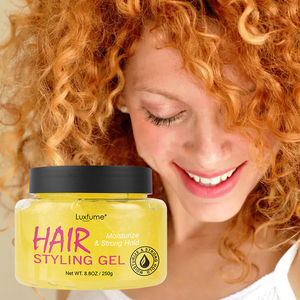 Gel Fijador para el Cabello Luxfume, Fijación Fuerte y Duradera, para Peinados Trenzados y Rizados, Hidratante, para Cabello Rizado y Enrollado - Product Image 1