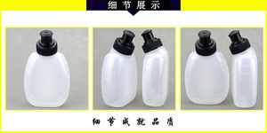 Muestra gratuita Nueva botella de agua deportiva de plástico exprimible para bicicletas, ligera, portátil e ideal para ciclismo ligero - Product Image 3