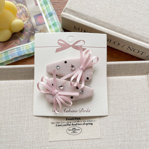 Pinza de Pelo Infantil <span class=keywords><strong>con</strong></span> Lazo, Nueva, Linda, Simple y Versátil, Accesorio para el Cabello de Niña - Product Image 6