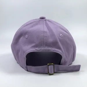 Topi bisbol huruf luar ruangan wanita musim semi bordir kualitas Premium topi ayah wanita model gorras Fashion 6 panel kustom