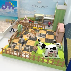 อุปกรณ์สนามเด็กเล่นจำลองฟาร์มนมในร่ม โดเมอร์รี่ อุปกรณ์สนามเด็กเล่นสำหรับเด็กเล็ก บ้านเด็กเล่น เกมเด็ก ของเล่น - Product Image 5