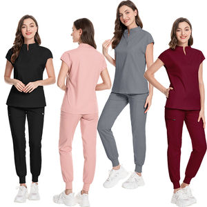 Uniforme Médico Premium para Mujer Resistente a las Arrugas para Clínica, Spa <span class=keywords><strong>de</strong></span> Belleza y Estética, Prácticas Médicas, Atuendos <span class=keywords><strong>de</strong></span> <span class=keywords><strong>Trabajo</strong></span> Modernos - Product Image 3