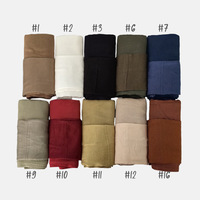 Ensemble Hijab Sous Casquette Couleur Assortie Maillot Modal Respirant Léger Modeste Élégant Femmes Musulmanes Islamique Vente en Gros Écharpe Hijab