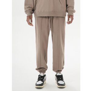 Alta calidad Jogger con bolsillos al por mayor de los hombres en blanco pantalones de chándal logotipo personalizado - Product Image 5