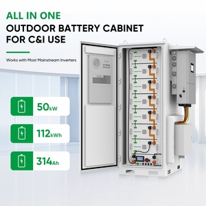 Lithium Battery Air Cooling Outdoor Cabinet 30KW 50kW 112KWH Solar <b>Energy</b> <b>Storage</b> <b>System</b> With - Product Image 1