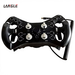 Set Volante da Gioco con Force Feedback e Supporto per Simulazione di Guida, Cockpit per <span class=keywords><strong>Sim</strong></span> Racing - Product Image 6