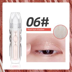 Logo personnalisé haute pigmentation imperméable à l'eau ombre à paupières liquide paillettes miroitant fard à paupières surligneur - Product Image 6