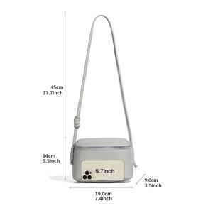 Haut de gamme femmes en cuir véritable boîte sacs Bolsas Para Mujer mode sac à bandoulière Sac Pour <span class=keywords><strong>Femme</strong></span> sac à bandoulière pour les femmes - Product Image 6