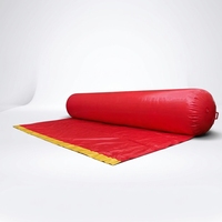 Barrière de contrôle des inondations gonflable en PVC remplie d'eau, personnalisable en gros, pour la protection contre les inondations