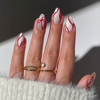 Ongles pressés de luxe personnalisés BTA, vente en gros, faux ongles artificiels, faux ongles de haute qualité, pointes françaises, gels souples, ongles pressés