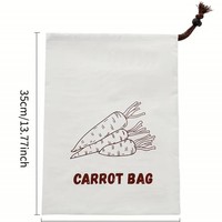 Tas Serut Kentang Siap Pakai, Tas Penyimpanan Bawang, Tas Gantung Penyimpanan, Tas Penyimpanan Buah dan Sayuran, Tas Kanvas