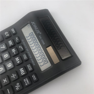 Joinus KK-2000 14 Digit Dual Display Calculator Solar Power Office Use - Product Image 3