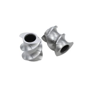 ชิ้นส่วนเครื่องอัดรีดพลาสติกและ WR5สะโพกแบบสกรูคู่ชิ้นส่วนเครื่องจักรยางมีความแม่นยำสูงมีความปลอดภัยสูง - Product Image 5