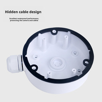 Boîte de jonction en alliage d'aluminium 1280-DM21, base étanche pour l'extérieur, pour équipement de caméra de sécurité à dôme CCTV