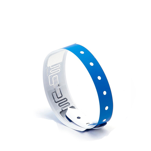 Flexible NFC Microchip Identity Band Rfid Paper Wristband Hospital Patient Id Bracelets