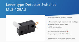 Interruptores de Detecção Tipo Alavanca MLS-129AU SHINMEI - Product Image 2