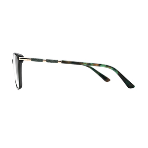 Montatura Ottica Unisex per Adulti Personalizzata, All'Ingrosso, di Lusso, Elegante, Resistente, Stile Retrò <span class=keywords><strong>Vintage</strong></span>, in Acetato con Lenti Trasparenti in PC - Product Image 3