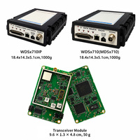 Módem de Radio Inalámbrico SCADA, Transceptor de Telemetría Serial, Comunicación Remota Industrial de Datos WDSx710
