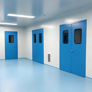 <span class=keywords><strong>Puerta</strong></span> Batiente de Acero Inoxidable con Diseño Hermético para Cuartos Limpios Industriales - Product Image 5