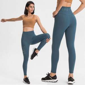 क्लासिक आंतरिक जेब कटरी नरम ट्यूमर नियंत्रण स्क्रैच उच्च कमर v बैक एथलेटिक फिटनेस पैंट योग लेगिंग महिलाओं - Product Image 4