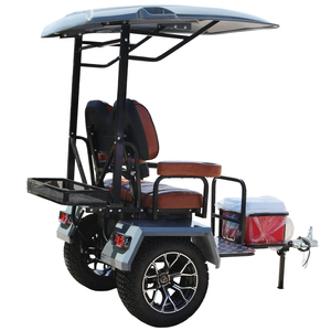 Carrito de Golf Eléctrico Shininglsv con Diseño Combinado de Iluminación Nivelada, 2 Plazas y Remolque - Tipo de Combustible Ecológico - Product Image 5