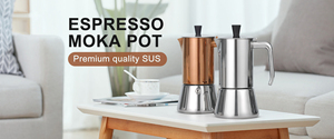 Cafetera Espresso para Estufa Emode, Cafetera Moka para Café Italiano y Cubano, Cafetera <span class=keywords><strong>Greca</strong></span>, Cafeteras, 6 Tazas de Espresso, Negra - Product Image 6