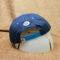 Casquette de baseball ajustable en coton à 5 panneaux, avec applique de lettres personnalisées et boucle en plastique, directement de l'usine
