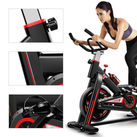 Vélo Statique d'Intérieur de Gros pour Exercice, Vélo de Spinning Fitness Réglable