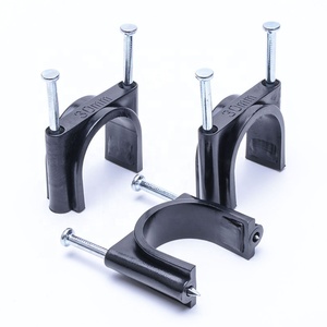 Зажим для крепления круглых кабелей, 6 мм, 100 шт. - Product Image 1