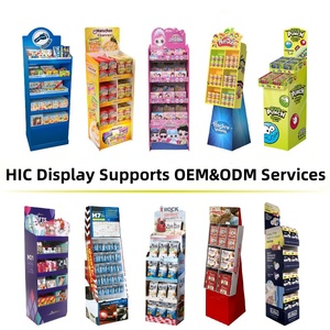 Tùy Chỉnh Snack Cửa Hàng Chip Kẹo Thực Phẩm PVC Sàn Đứng Hiển Thị Siêu Thị Kệ Cửa Hàng Bán Lẻ Các Tông Đứng Kệ Hiển Thị - Product Image 2