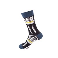 Chaussettes personnalisées SHANXIN à faible MOQ, multi-styles, avec logo imprimé sur toute la surface, à prix abordable