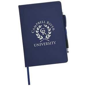 Taccuino Esecutivo Ispirato all'Oceano Stile Nettuno con Penna, Stampa Logo Personalizzata, Omaggio Aziendale, Blocco per Appunti Riunioni, Diario - Product Image 1