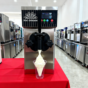 Nueva Máquina para Hacer Helados de 1L y 450W con Compresor Aspera, Cilindro de Acero Inoxidable 304, Mini Portátil, Enchufe Europeo, para Gelato y Helados Suaves en Casa y Cocina - Product Image 1