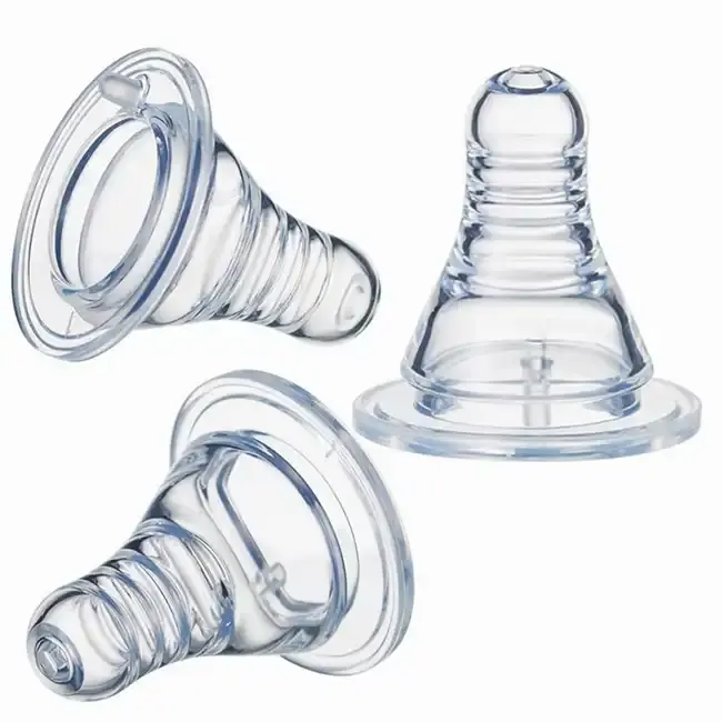 [Capezzolo per biberon con collo Standard] capezzolo in Silicone morbido e confortevole, Anti-coliche, senza BPA, taglia 3.7CM