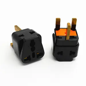 British Standard three-way pin conversion plug 13A with fuse suitable for Singapore China Hong Kong travel plug